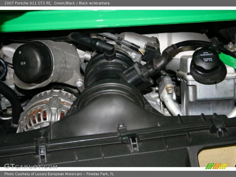 Green/Black / Black w/Alcantara 2007 Porsche 911 GT3 RS