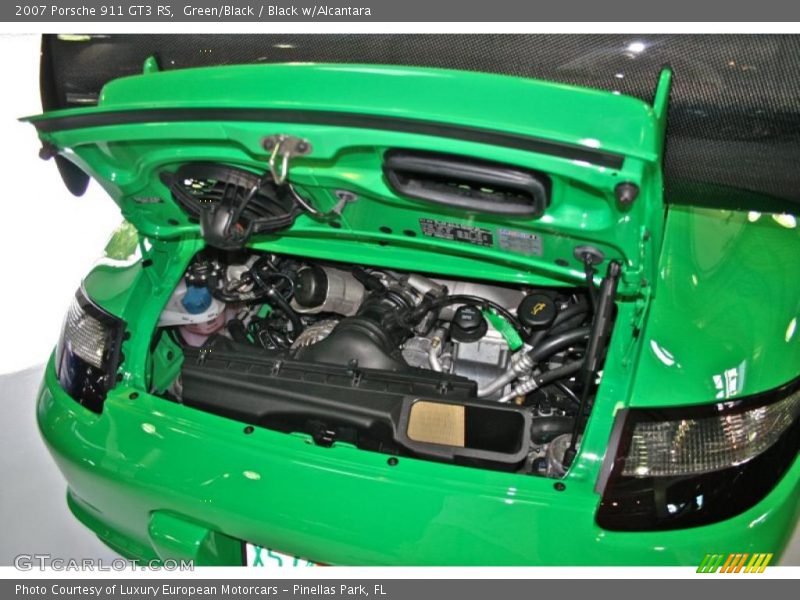 Green/Black / Black w/Alcantara 2007 Porsche 911 GT3 RS