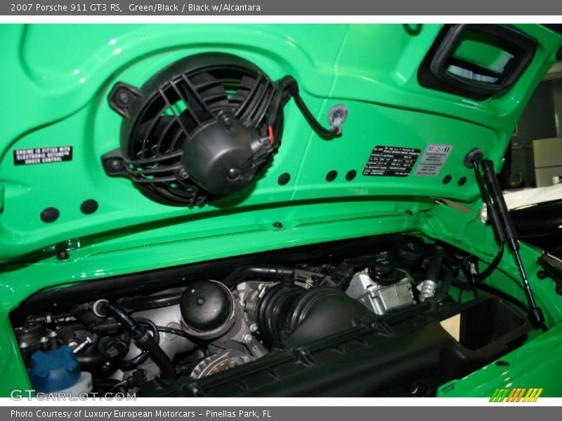 Green/Black / Black w/Alcantara 2007 Porsche 911 GT3 RS