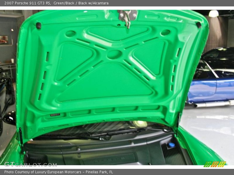 Green/Black / Black w/Alcantara 2007 Porsche 911 GT3 RS