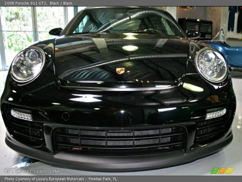Black / Black 2008 Porsche 911 GT2
