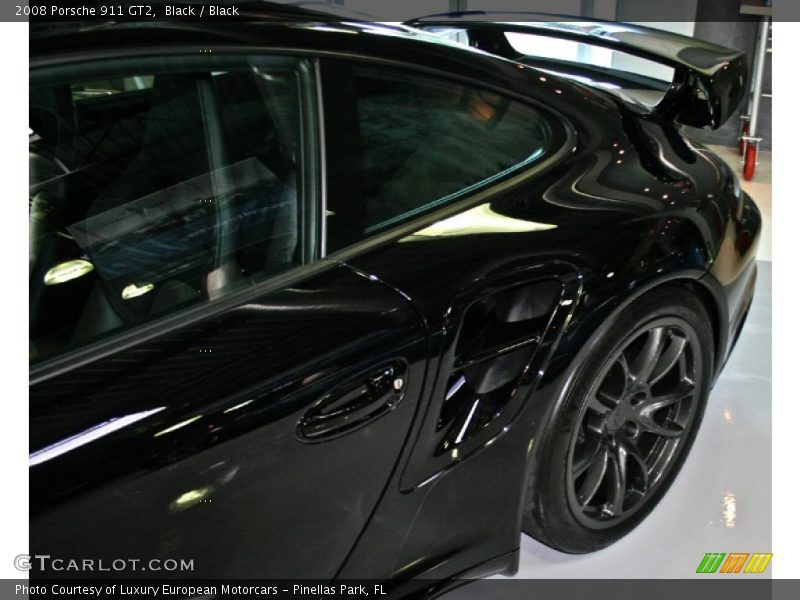 Black / Black 2008 Porsche 911 GT2