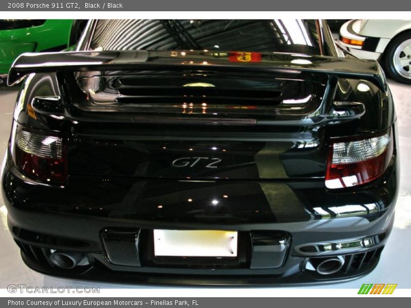 Black / Black 2008 Porsche 911 GT2