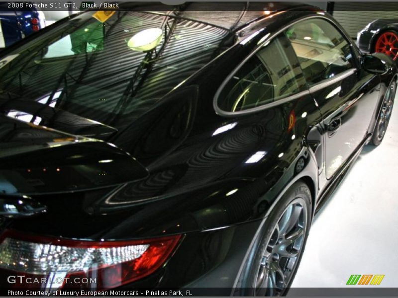 Black / Black 2008 Porsche 911 GT2