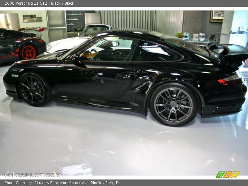 Black / Black 2008 Porsche 911 GT2