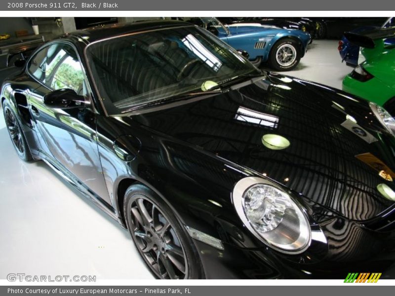 Black / Black 2008 Porsche 911 GT2