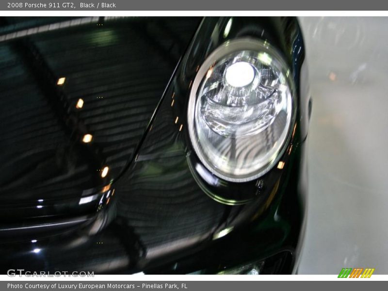 Black / Black 2008 Porsche 911 GT2