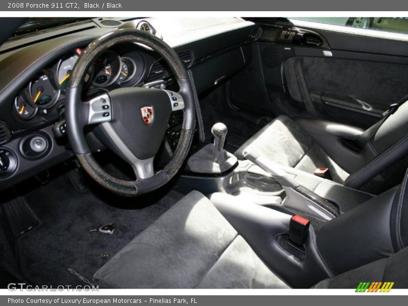 Black / Black 2008 Porsche 911 GT2