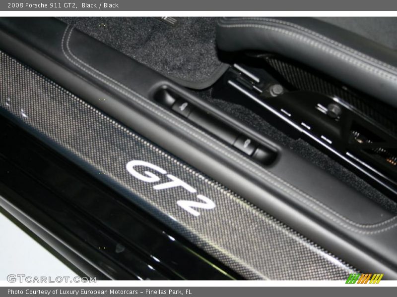 Black / Black 2008 Porsche 911 GT2