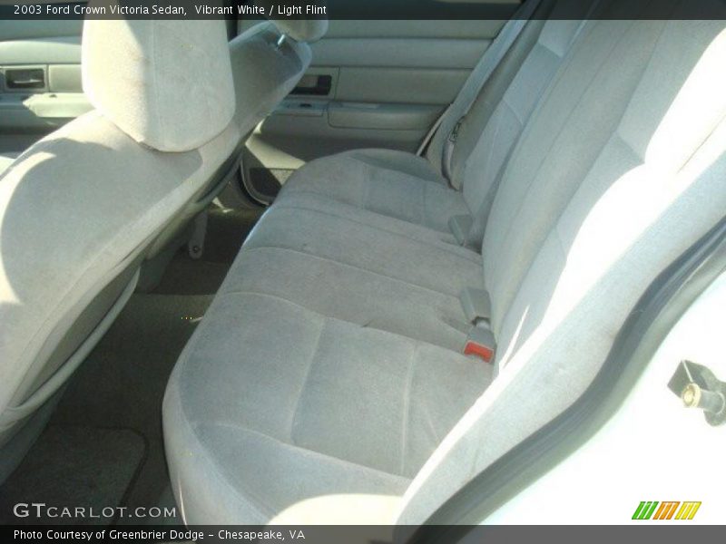 Vibrant White / Light Flint 2003 Ford Crown Victoria Sedan