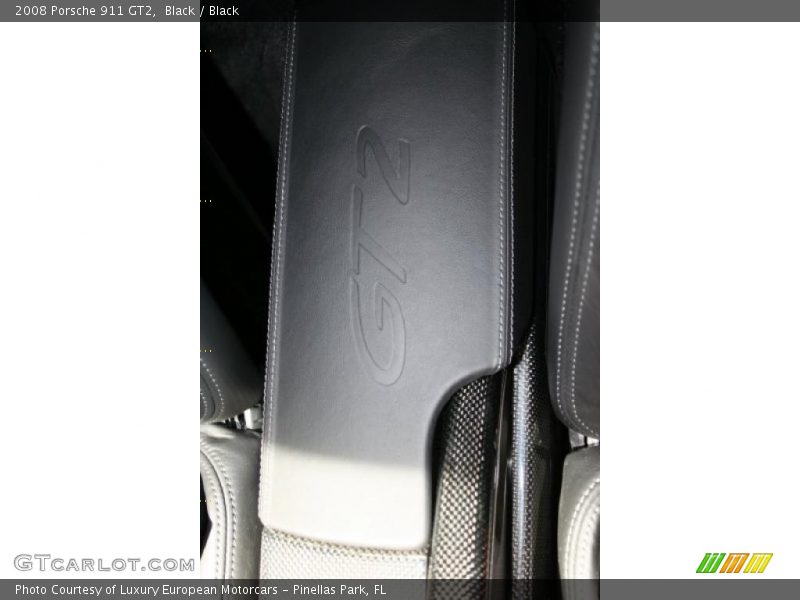 Black / Black 2008 Porsche 911 GT2