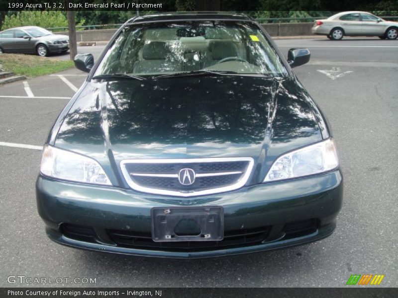 Dark Emerald Pearl / Parchment 1999 Acura TL 3.2