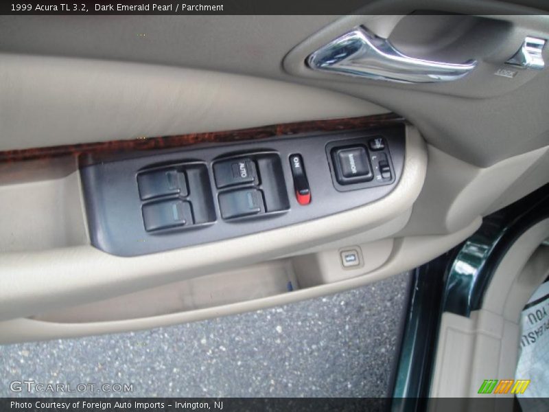 Dark Emerald Pearl / Parchment 1999 Acura TL 3.2
