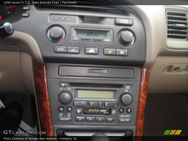 Dark Emerald Pearl / Parchment 1999 Acura TL 3.2