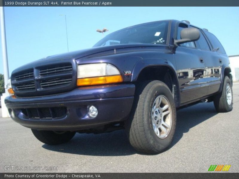 Patriot Blue Pearlcoat / Agate 1999 Dodge Durango SLT 4x4