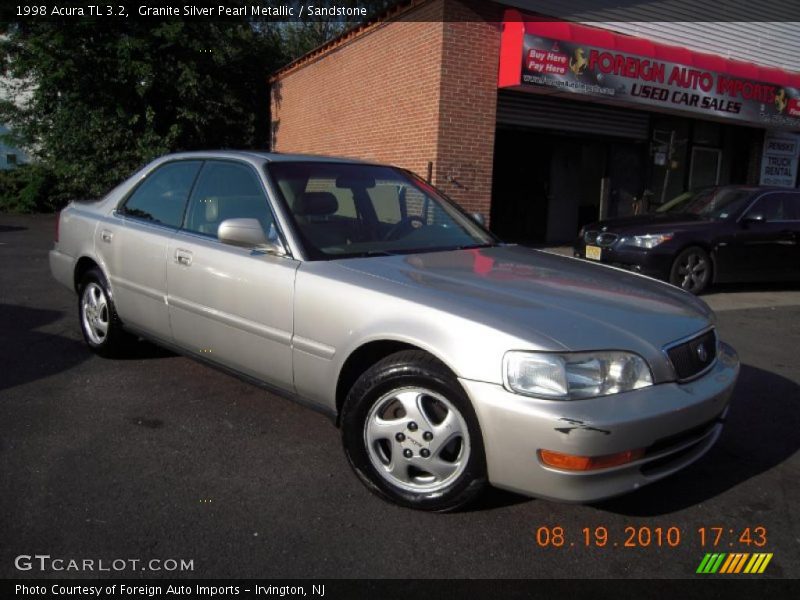 Granite Silver Pearl Metallic / Sandstone 1998 Acura TL 3.2