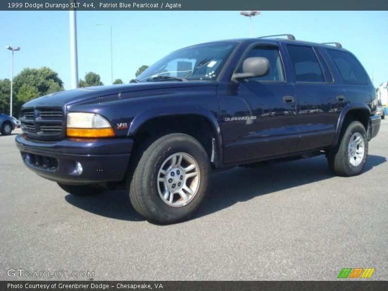 Patriot Blue Pearlcoat / Agate 1999 Dodge Durango SLT 4x4
