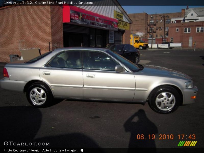 Granite Silver Pearl Metallic / Sandstone 1998 Acura TL 3.2