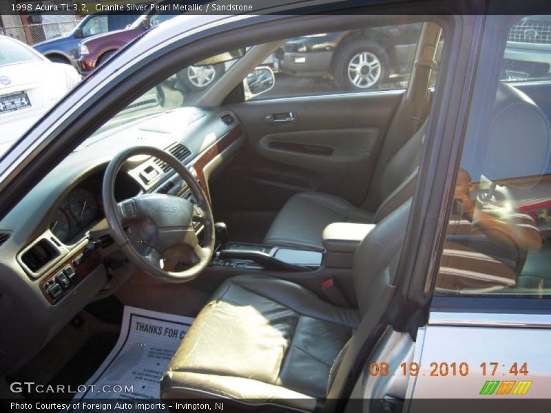 Granite Silver Pearl Metallic / Sandstone 1998 Acura TL 3.2