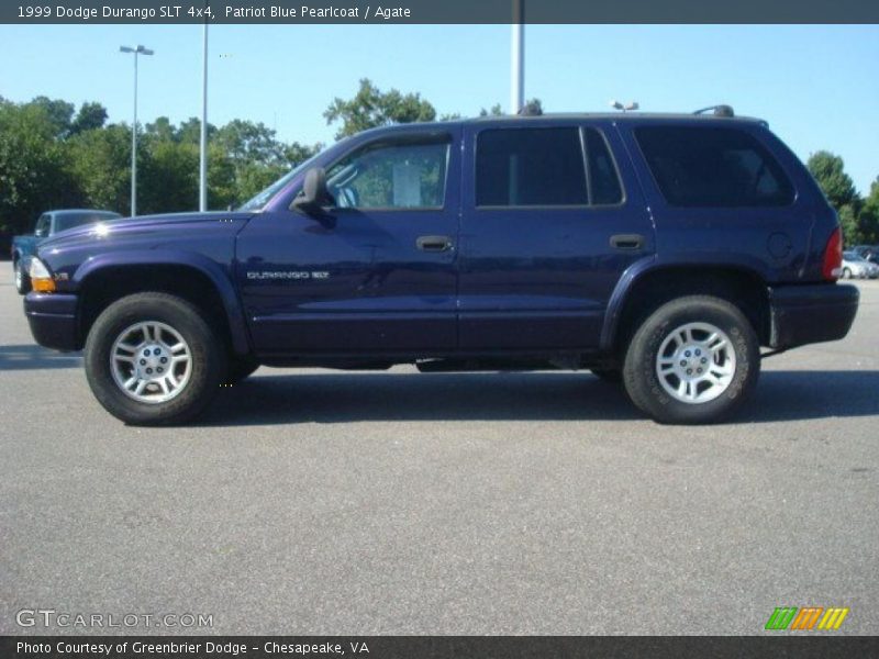 Patriot Blue Pearlcoat / Agate 1999 Dodge Durango SLT 4x4