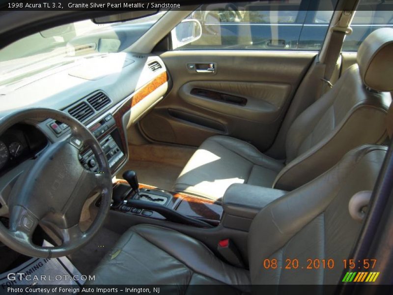 Granite Silver Pearl Metallic / Sandstone 1998 Acura TL 3.2