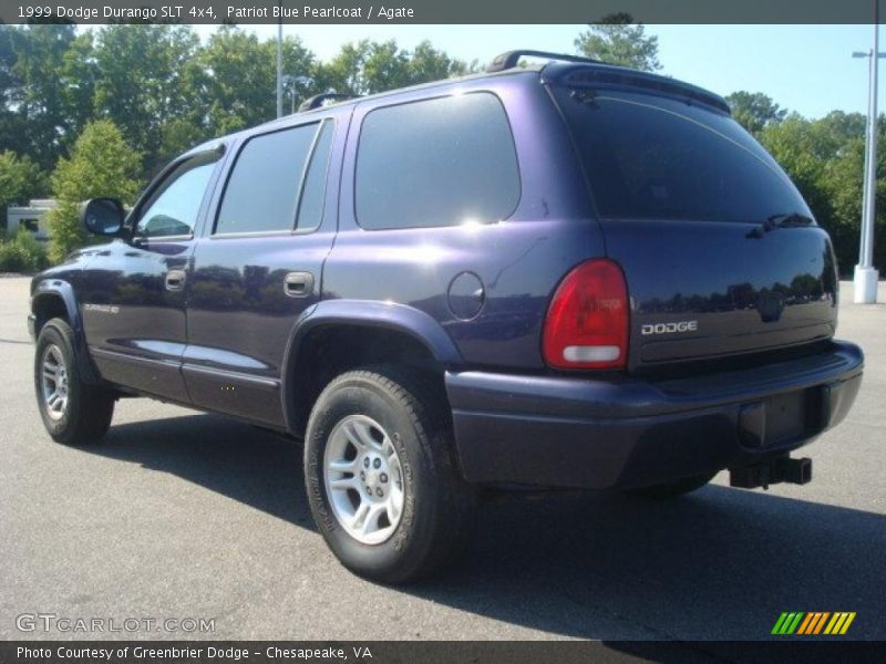 Patriot Blue Pearlcoat / Agate 1999 Dodge Durango SLT 4x4