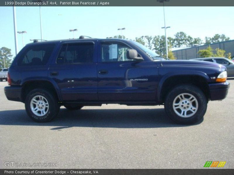 Patriot Blue Pearlcoat / Agate 1999 Dodge Durango SLT 4x4