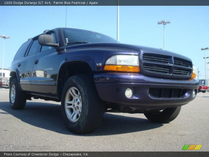 Patriot Blue Pearlcoat / Agate 1999 Dodge Durango SLT 4x4