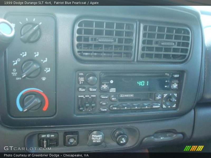 Patriot Blue Pearlcoat / Agate 1999 Dodge Durango SLT 4x4