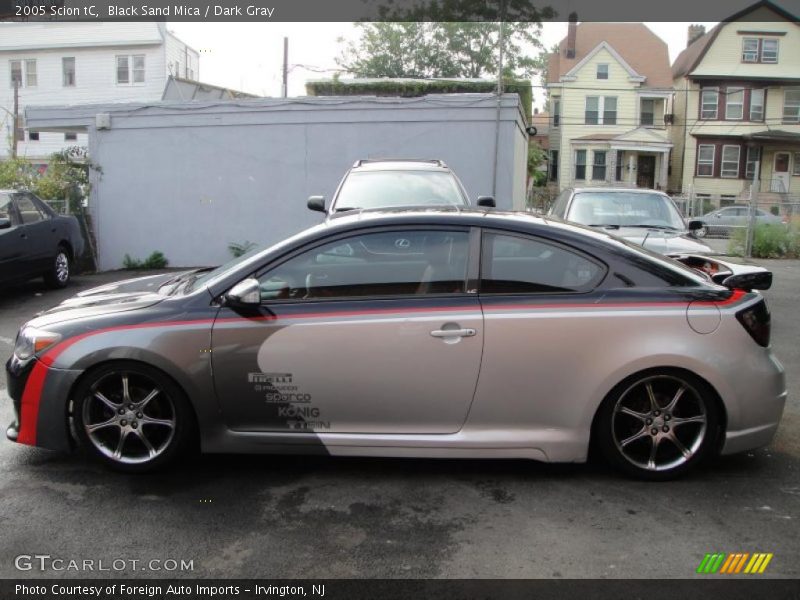 Black Sand Mica / Dark Gray 2005 Scion tC