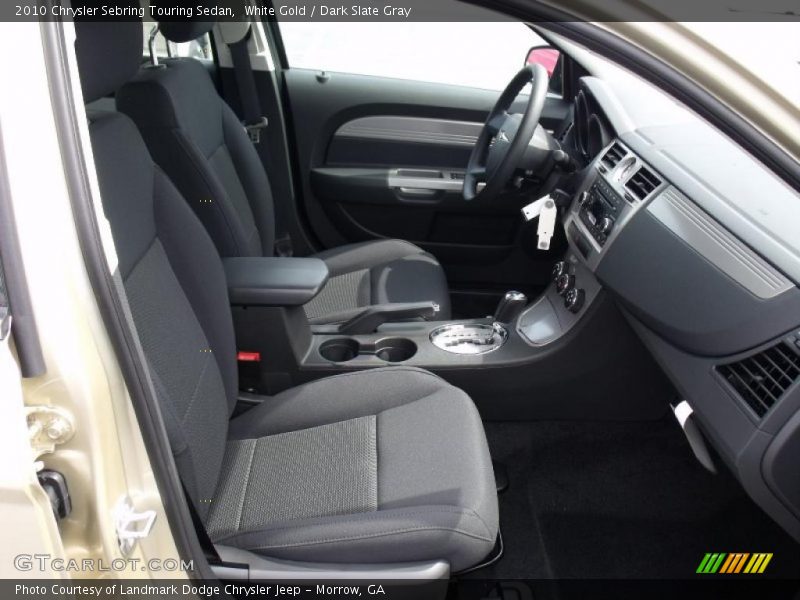 White Gold / Dark Slate Gray 2010 Chrysler Sebring Touring Sedan