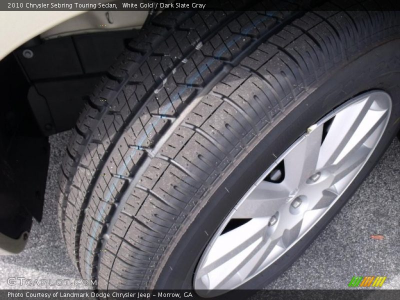 White Gold / Dark Slate Gray 2010 Chrysler Sebring Touring Sedan