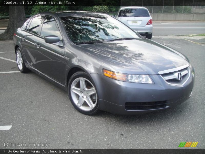 Anthracite Metallic / Ebony 2006 Acura TL 3.2