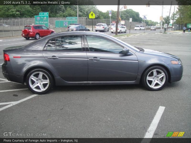 Anthracite Metallic / Ebony 2006 Acura TL 3.2