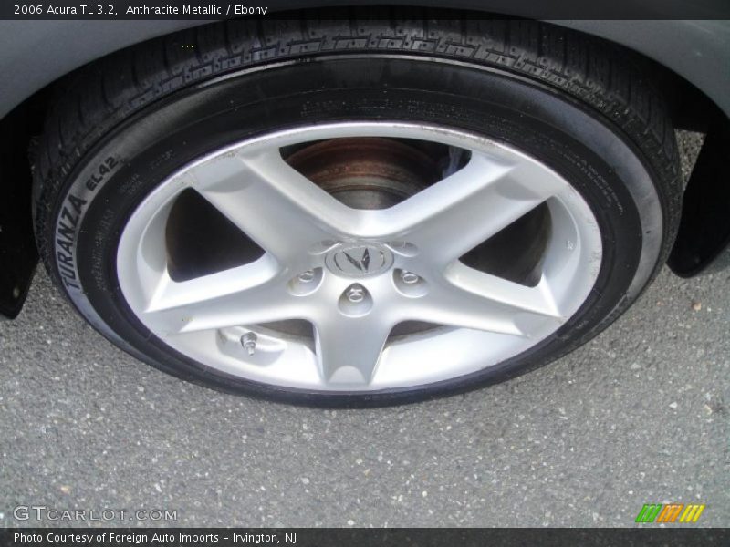 Anthracite Metallic / Ebony 2006 Acura TL 3.2