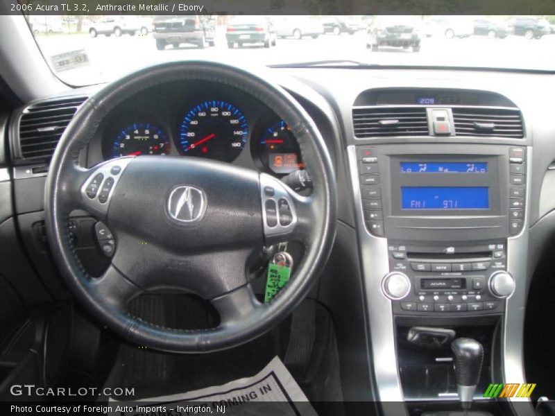 Anthracite Metallic / Ebony 2006 Acura TL 3.2