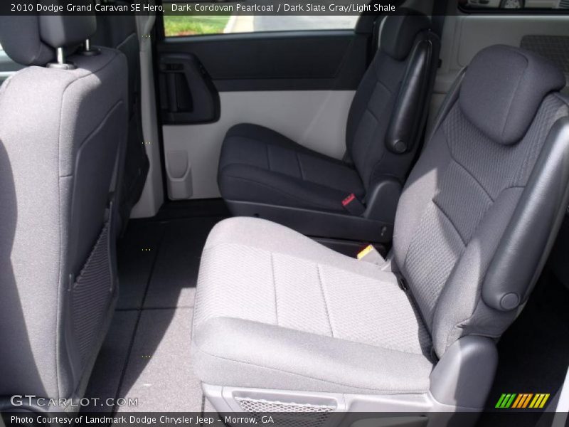 Dark Cordovan Pearlcoat / Dark Slate Gray/Light Shale 2010 Dodge Grand Caravan SE Hero