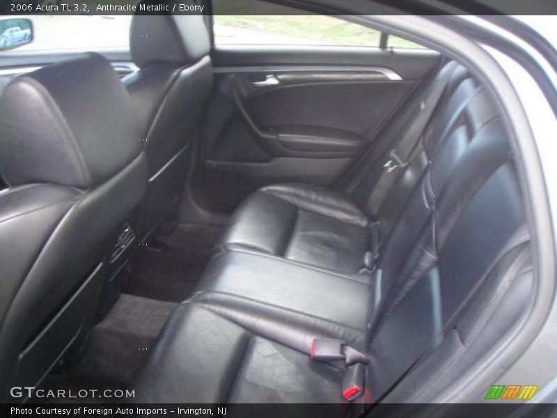 Anthracite Metallic / Ebony 2006 Acura TL 3.2