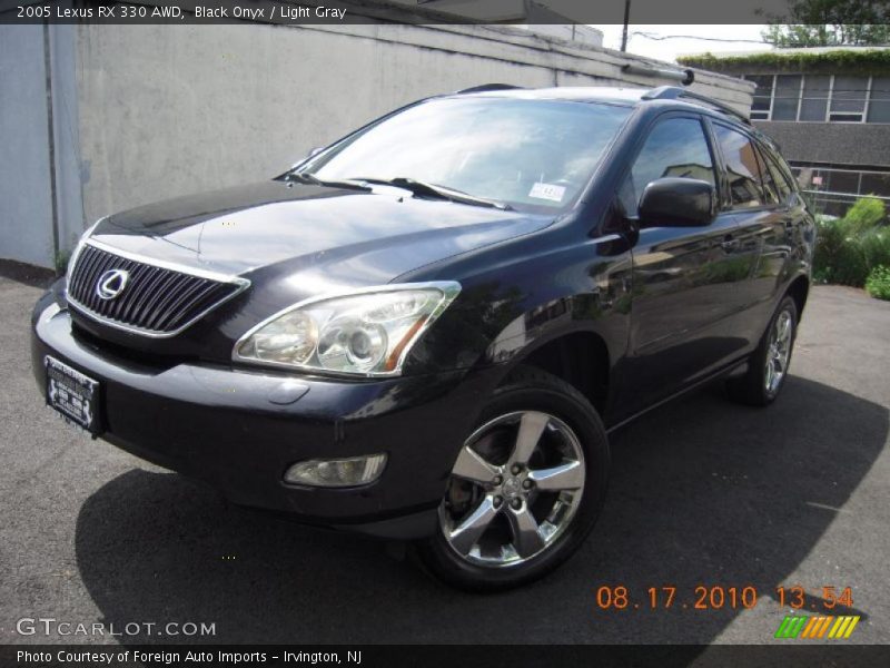Black Onyx / Light Gray 2005 Lexus RX 330 AWD