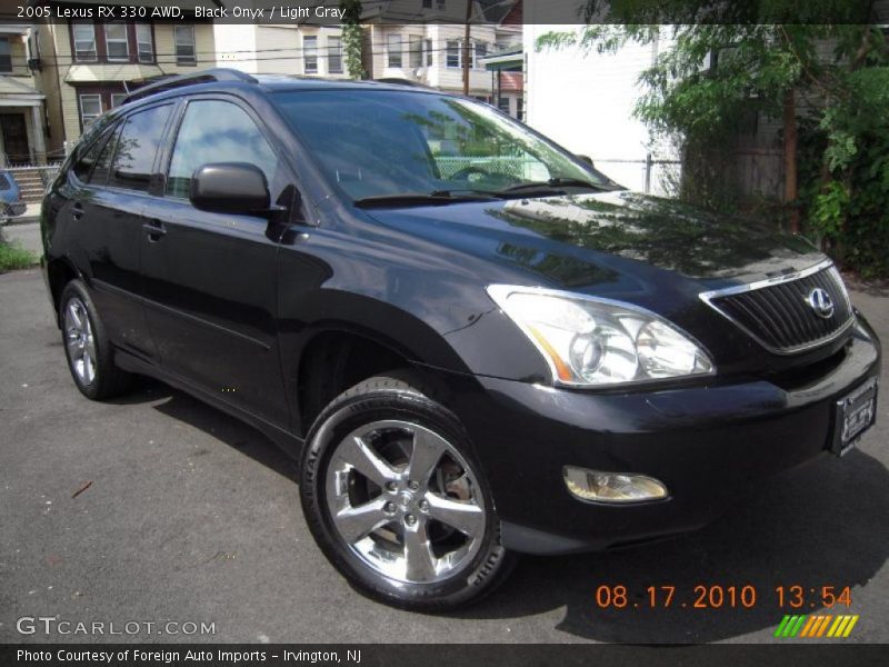 Black Onyx / Light Gray 2005 Lexus RX 330 AWD