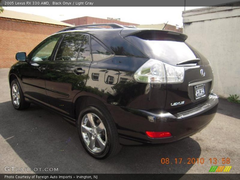 Black Onyx / Light Gray 2005 Lexus RX 330 AWD