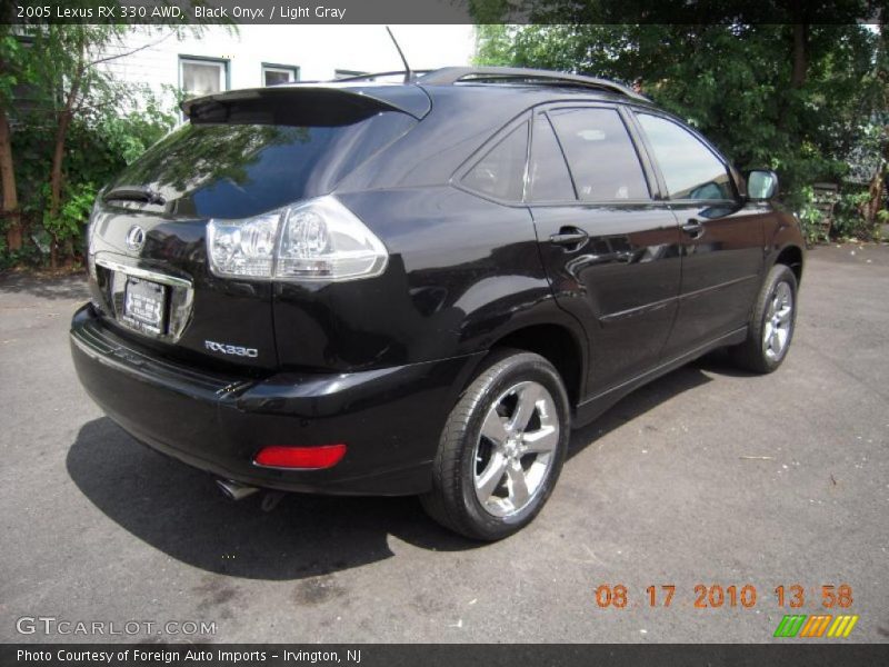 Black Onyx / Light Gray 2005 Lexus RX 330 AWD