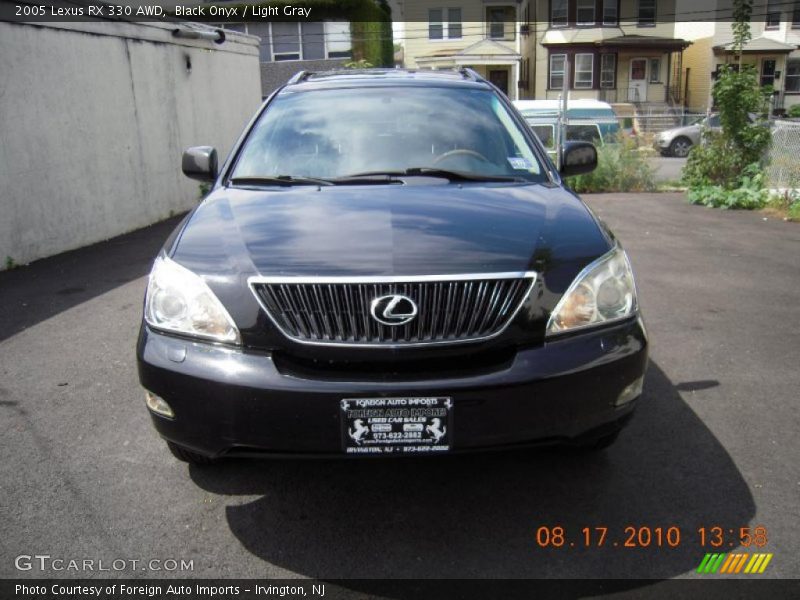 Black Onyx / Light Gray 2005 Lexus RX 330 AWD