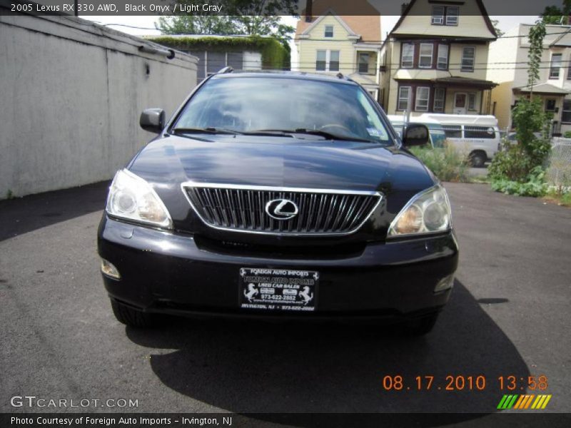 Black Onyx / Light Gray 2005 Lexus RX 330 AWD