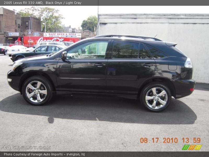 Black Onyx / Light Gray 2005 Lexus RX 330 AWD
