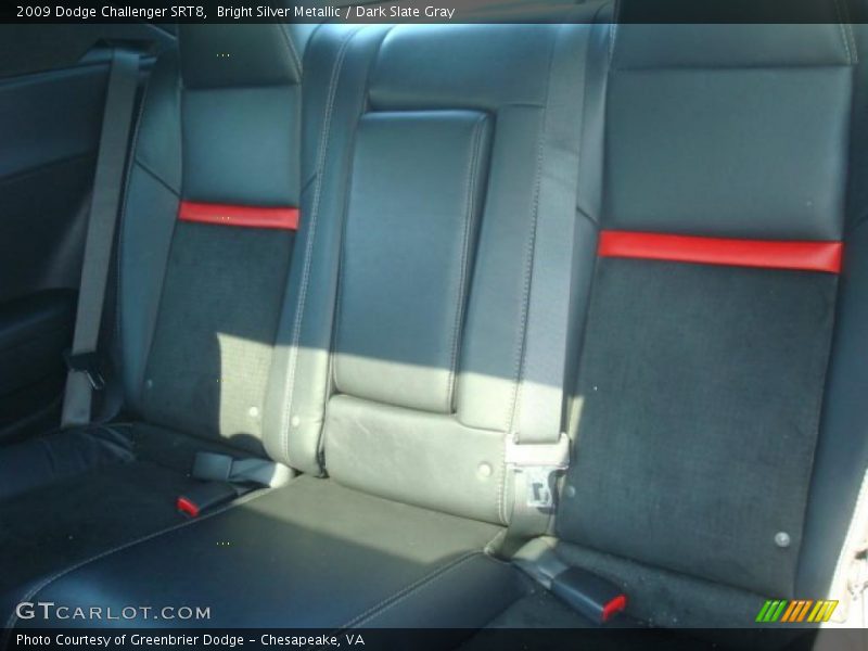 Bright Silver Metallic / Dark Slate Gray 2009 Dodge Challenger SRT8