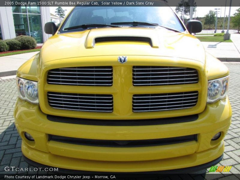 Solar Yellow / Dark Slate Gray 2005 Dodge Ram 1500 SLT Rumble Bee Regular Cab