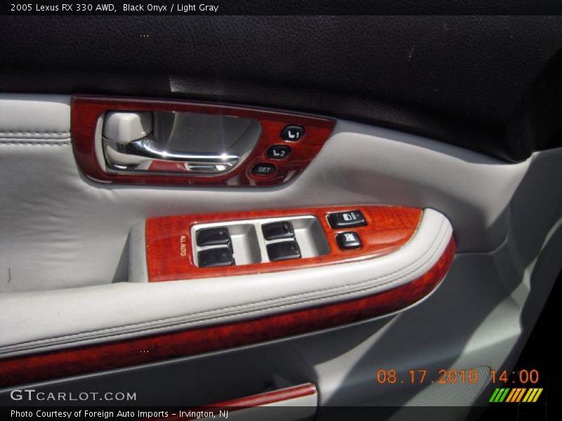 Black Onyx / Light Gray 2005 Lexus RX 330 AWD