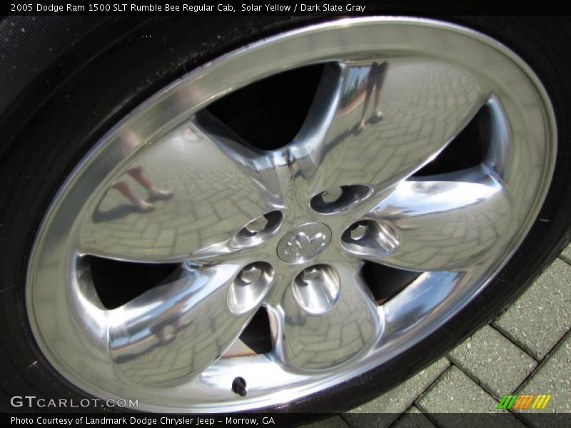 Solar Yellow / Dark Slate Gray 2005 Dodge Ram 1500 SLT Rumble Bee Regular Cab