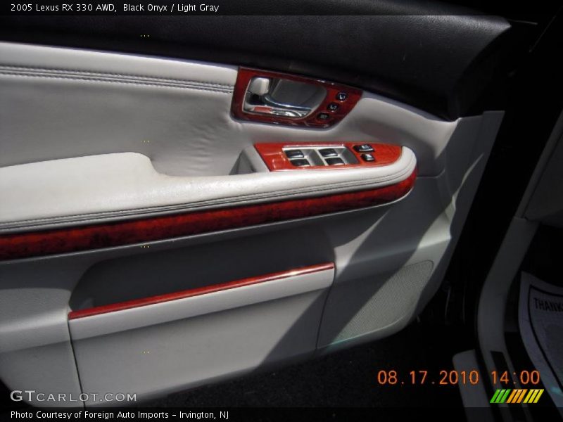 Black Onyx / Light Gray 2005 Lexus RX 330 AWD
